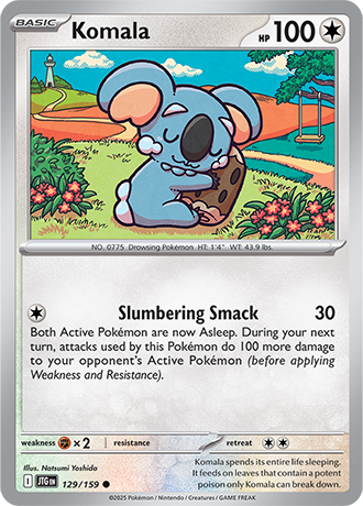 Komala - 129/159 - Common