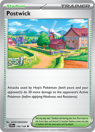 Postwick - 154/159 - Uncommon