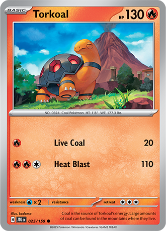 Torkoal - 025/159 - Common