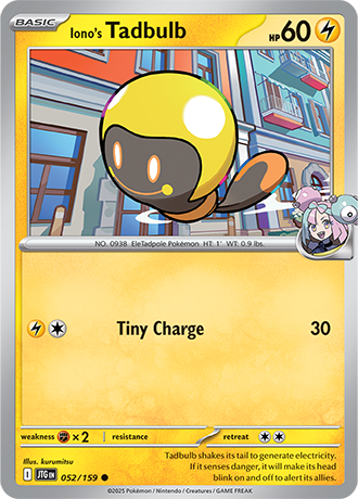 Iono's Tadbulb - 052/159 - Common