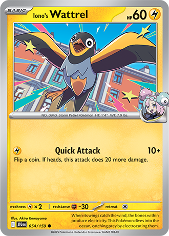 Iono's Wattrel - 054/159 - Common