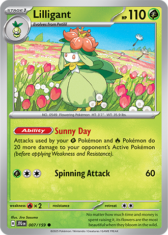 Lilligant - 007/159 - Common