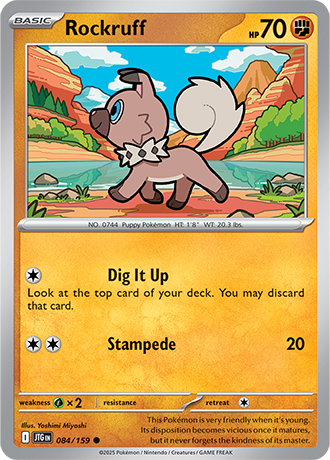Rockruff - 084/159 - Common