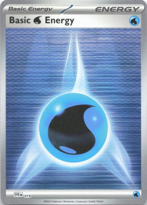 Basic Water Energy - SVE019 - Common - Reverse Holo
