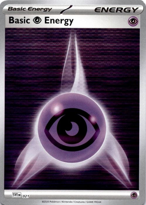 Basic Psychic Energy - SVE021 - Common - Reverse Holo