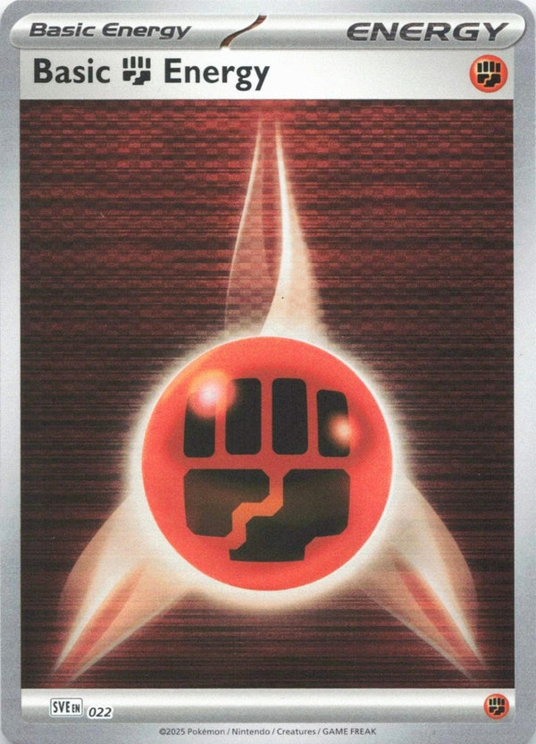 Basic Fighting Energy - SVE022 - Common - Reverse Holo