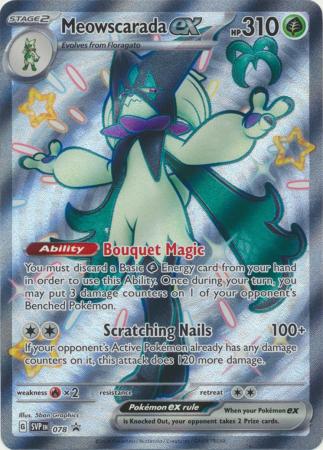 401 Games Canada - Meowscarada ex - SVP078 - Shiny Promo 401 Games Canada - Meowscarada ex - SVP078 - Shiny Promo