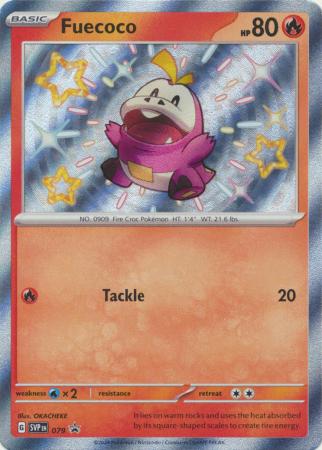 401 Games Canada - Fuecoco - SVP079 - Shiny Promo 401 Games Canada - Fuecoco - SVP079 - Shiny Promo