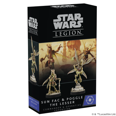 Star Wars: Legion - Separatists - Sun Fac & Poggle the Lesser Commander Expansion