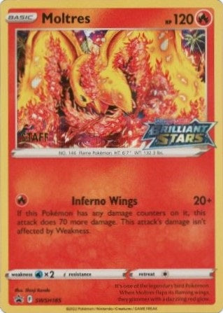 Moltres - SWSH185 - (Staff) Pre-Release Promo