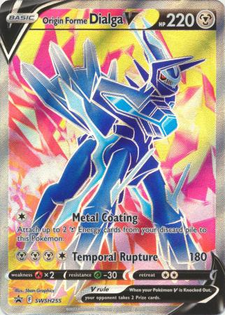 Origin Forme Dialga V - SWSH255 - Full Art Promo