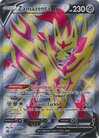 Zamazenta V - SWSH293 - Shiny Promo