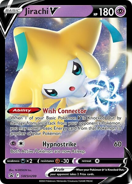 Jirachi V - SWSH299 - Promo