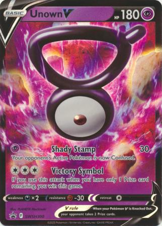 Unown V - SWSH300 - Promo