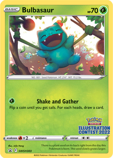 Bulbasaur - SWSH303 - Promo (Illustration Contest 2022)