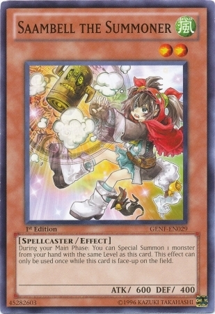 Saambell the Summoner - GENF-EN029 - Common - 1st Edition available at 401 Games Canada