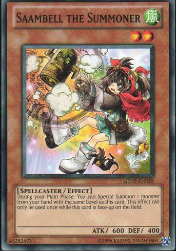 Saambell the Summoner - GENF-EN029 - Common - Unlimited available at 401 Games Canada