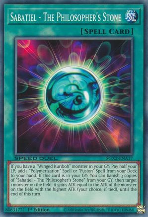 Sabatiel - The Philosopher's Stone - SGX2-ENA17 - Common - 1st Edition available at 401 Games Canada