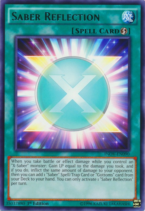 Saber Reflection - INOV-EN090 - Rare - 1st Edition available at 401 Games Canada
