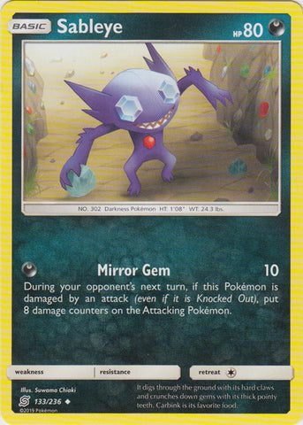 Sableye - 133/236 - Uncommon available at 401 Games Canada