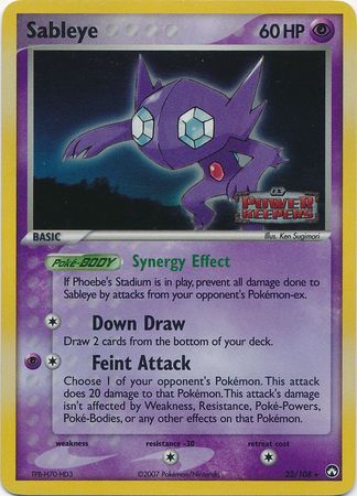 Sableye - 22/108 - Rare - Reverse Holo available at 401 Games Canada