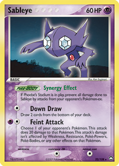 Sableye - 22/108 - Rare available at 401 Games Canada