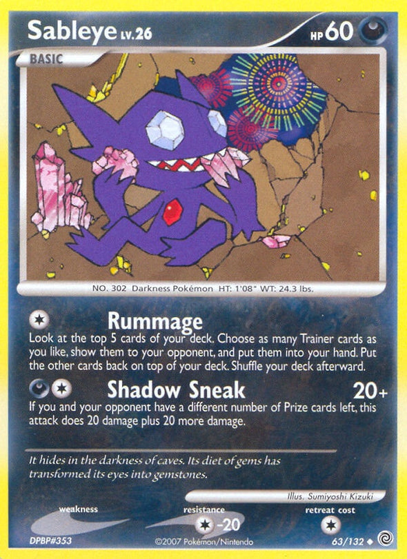 Sableye - 63/132 - Uncommon available at 401 Games Canada