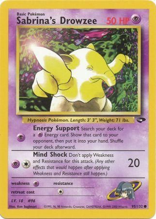 Sabrina's Drowzee - 95/132 - Common - Unlimited available at 401 Games Canada