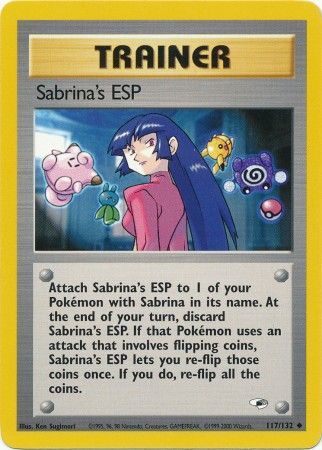 Sabrina's ESP - 117/132 - Uncommon - Unlimited available at 401 Games Canada