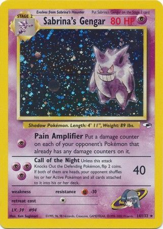 Sabrina's Gengar - 14/132 - Holo - Unlimited available at 401 Games Canada