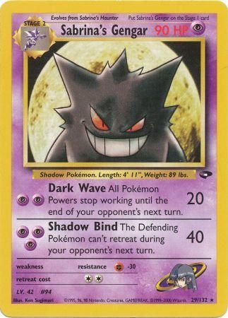 Sabrina's Gengar - 29/132 - Rare - Unlimited available at 401 Games Canada