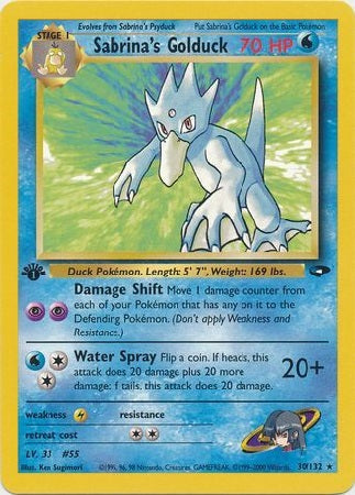 Sabrina's Golduck - 30/132 - Rare - 1st Edition available at 401 Games Canada