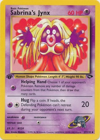 Sabrina's Jynx - 57/132 - Uncommon - 1st Edition available at 401 Games Canada