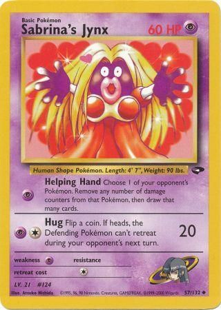 Sabrina's Jynx - 57/132 - Uncommon - Unlimited available at 401 Games Canada