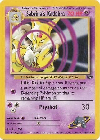 Sabrina's Kadabra - 58/132 - Uncommon - Unlimited available at 401 Games Canada