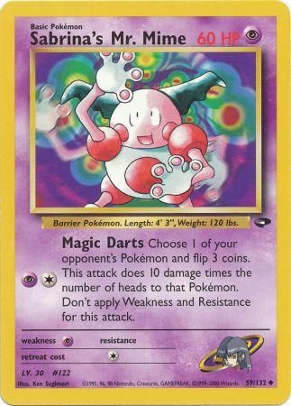 Sabrina's Mr. Mime - 59/132 - Uncommon - Unlimited available at 401 Games Canada