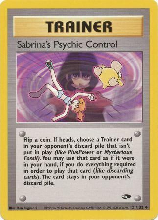 Sabrina's Psychic Control - 121/132 - Uncommon - Unlimited available at 401 Games Canada