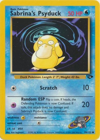 Sabrina's Psyduck - 99/132 - Common - Unlimited available at 401 Games Canada