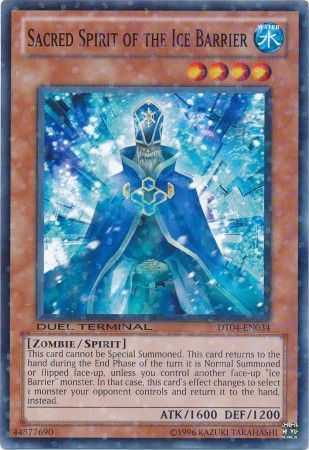 Sacred Spirit of the Ice Barrier - DT04-EN034 - Normal Parallel Rare available at 401 Games Canada