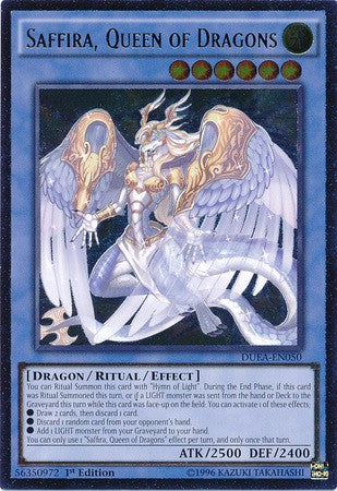 Saffira, Queen of Dragons - DUEA-EN050 - Ultimate Rare - 1st Edition available at 401 Games Canada