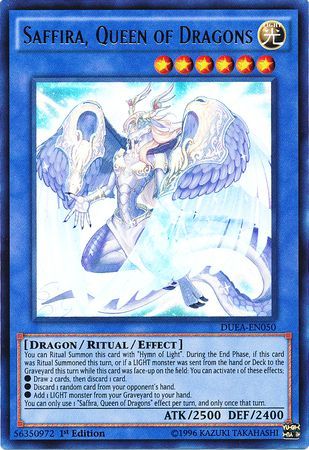 Saffira, Queen of Dragons - DUEA-EN050 - Ultra Rare - 1st Edition available at 401 Games Canada