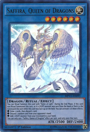 Saffira, Queen of Dragons - MP15-EN095 - Ultra Rare - 1st Edition available at 401 Games Canada