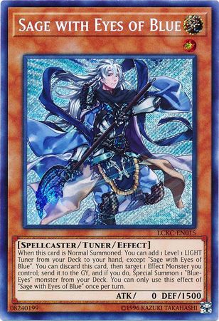 Sage with Eyes of Blue - LCKC-EN015 - Secret Rare - Unlimited available at 401 Games Canada