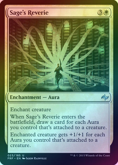 Sage's Reverie (Foil) (FRF) available at 401 Games Canada