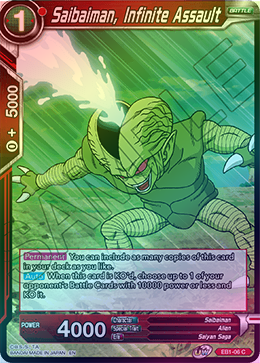 Saibaiman, Infinite Assault - EB1-06 - Common (FOIL) available at 401 Games Canada