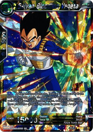 Saiyan Bloodline Vegeta - BT7-077 - Rare available at 401 Games Canada