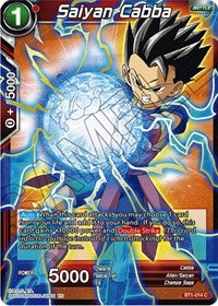 Saiyan Cabba - BT1-014 - Common (Alternate Art) (Foil) available at 401 Games Canada