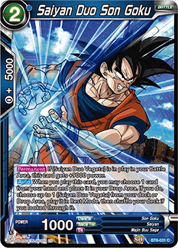 Saiyan Duo Son Goku - BT6-031 - Common available at 401 Games Canada