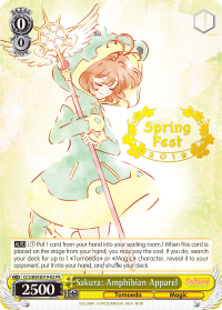 Sakura: Amphibian Apparel - CCS/BSF2019-02 - Promo (Spring Fest 2019) available at 401 Games Canada