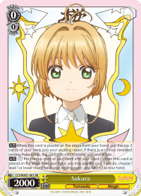 Sakura - CCS/WX01-E001 - Double Rare available at 401 Games Canada